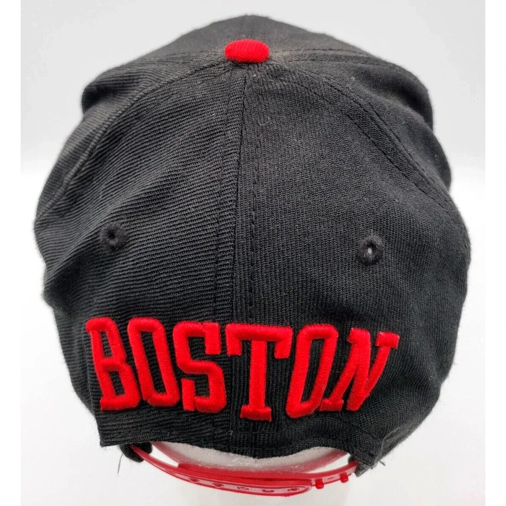 BOSTON RED SOX HAT CAP SNAP BACK NEW ERA 9FIFTY BLACK MLB‎ BASEBALL MEN ONE SIZE